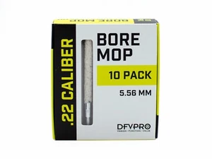 10 Pack of .22 Caliber Bore Mops for Gun Cleaning and Maintenance - Picture 1 of 4