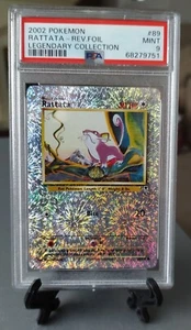 Pokémon Legendary Collection Reverse Holo Rattata 89/110 PSA 9 MINT Graded - Bild 1 von 5