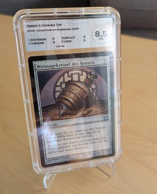 MAGIC MTG Sensei's Divining Top! NM+! 8.5, Graded! DE GERMAN - Bild 1 von 2