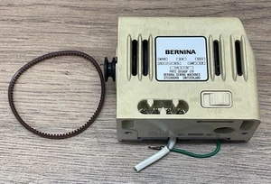 Bernina Nähmaschinenmotor für Modell 707 & Gehäuse & Riemen - Bild 1 von 7