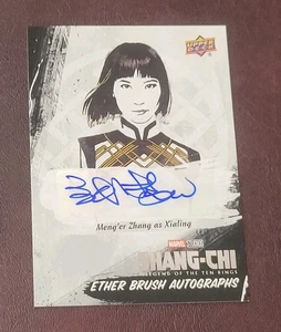 2022 Marvel Shang-Chi MENG'ER ZHANG as XIALIANG ETHER BRUSH AUTO #EBA-4 - Picture 1 of 2