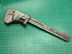 Vintage KD King Dick 11" Adjustable Spanner Wrench Ex MOD Arrow Made In England - Picture 1 of 11