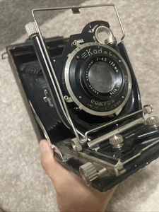 Kodak Vintage 4x5 Large Format Camera w/ Anastigmat 135mm f/4.5 Lens - Picture 1 of 9