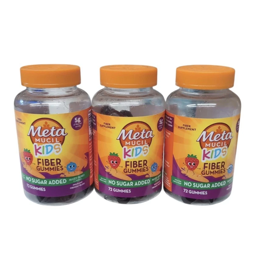 Metamucil Metamucil Kids Fiber Supplement Gummies 72 Count