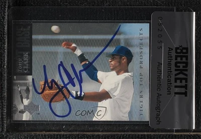 BAS 1994 Ligas Menores de Béisbol Tony Clark #57 Sello de Autenticidad Novato RC Foto 1 de 2