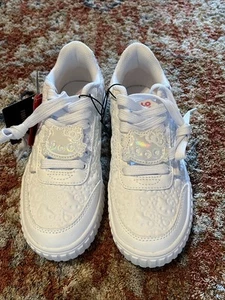 Neu mit Etikett Hello Kitty Forever 21 LIMITED EDITION GRÖSSE 6 weiß TENNISSCHUHE - Bild 1 von 16