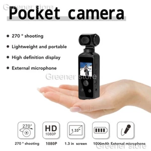 4K 270° Rotate Handheld Action Caméra WiFi 30M Imperméable Pochette Sport Camera - Photo 1/20