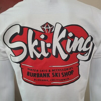 Vintage WATER SKI T-shirt SKI KING BURBANK, CA. - Image 1 of 4