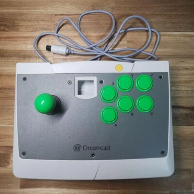 DC Dreamcast HKT-7300 ARCADE STICK Controller Sega Official Tested - Image 1 of 4