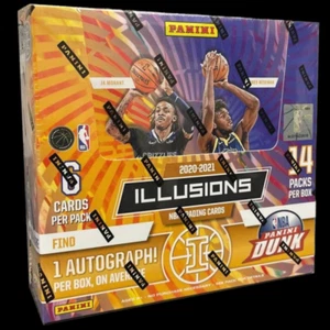 2020/21 PANINI ILLUSIONS BASKETBALL HOBBY BOX - Picture 1 of 2