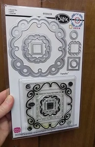 Sizzix Stamps NOS 659209 Framelits Thank You 2013 - Picture 1 of 4