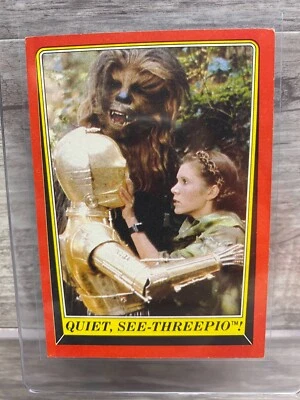 Star Wars 1983 Topps Return of the Jedi Card #95 Quiet, See-Threepio! - Image 1 of 2