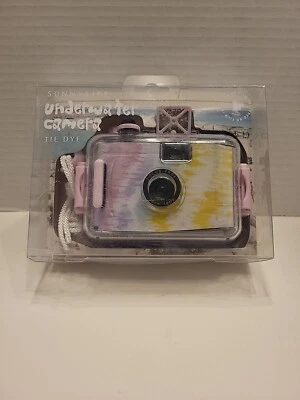 Sunnylife Cámara Subacuática Diseño Tie Dye Impermeable 35mm NUEVO Foto 1 de 3