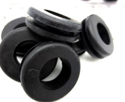 FASTENER DEPOT 1" Hole Fit Rubber Grommet Wiring Bushing For 1/8" Thick Panel, Has 11/16" ID
