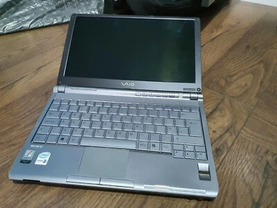  Sony Vaio VGN-TX3XP 11,1" LCD Laptop Sammlerstück seltene u.A. £1400 Ersatz oder Reparatur - Bild 1 von 4