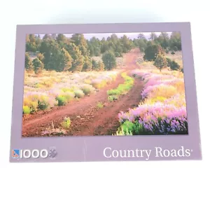 Country Roads:Lupine Lined Road-1000 Piece Puzzle #40665-4. 2008 William Manning - Picture 1 of 4