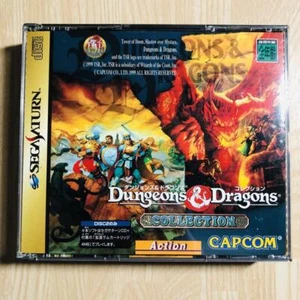 Capcom Dungeons & Dragons Collection Sega Saturn SS Action Retro Game Tested - Picture 1 of 8