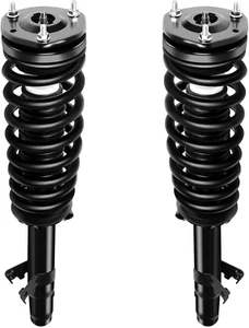 Strut Spring Assembly Front Pair Shock Absorber Fit 2003-2008 for Mazda 6 Replac - Foto 1 di 9