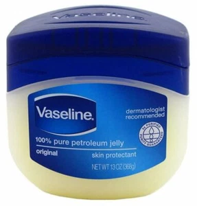 Vaseline 100% Pure Petroleum Jelly Skin Protectant Minor Cut & Burn 13oz 6 Pack - Picture 1 of 2