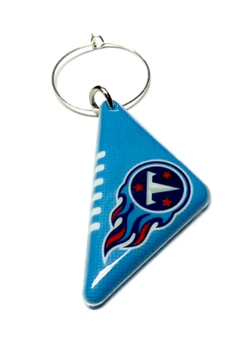 TENNESSEE TITANS WINE CHARM PADDED PLASTIC BALL TWO SIDED NEW NFL LICENSED Cover