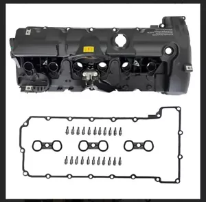 11127552281 Engine Valve Cylinder Head Cover For BMW N52 E70 E82 E90 E91 128i Z4 - Foto 1 di 14