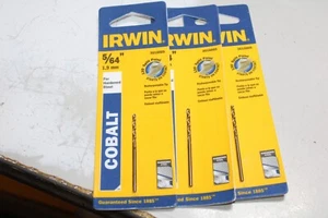 3 Packs IRWIN Split Point Drill Bit Cobalt For Hardened Steel 5/64 Inch 3016005 - Picture 1 of 4