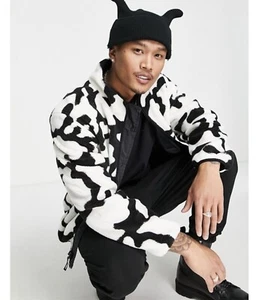 OBEY Reversible Jacket, Sherpa, Fleece, Men's, Size M - Picture 1 of 23