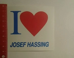 Aufkleber/Sticker: i love Josef Hassing (29101685) - Picture 1 of 1