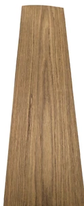 Teakholz Furnier 5-1/2" x 24" mit Papierunterlage 1/40" Dicke A Klasse Qualität - Bild 1 von 2