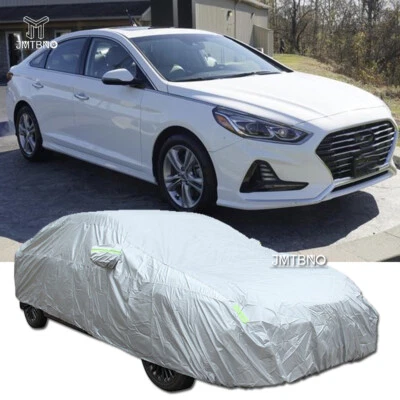 6-Layer Car Cover Waterproof Dust Outdoor UV Snow Protection For Hyundai Sonata - Image 1 of 4