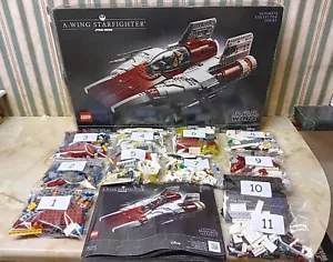 LEGO Star Wars 75275 A-wing Starfighter 100% complete instructions original box - Picture 1 of 10