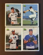 1991 CLASSIC Best BURLINGTON ASTROS  Minor League Complete UNOPEN Set A1017620