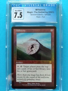 FOIL🌈⚙️Millstone⚙️🌈7th Edition | Vintage 2001 MTG | NM+ CGC 7.5! - Bild 1 von 2