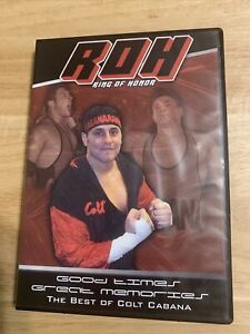 DVD ROH Ring of Honor Good Times Great Memories The Best Colt Cabana WWE PWG WSX