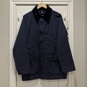 Barbour Washed Bedale Jacke Herren Größe M Baumwolle Marine MCA0369NY71 Scheunenmantel - Bild 1 von 11