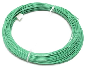 AWM 1180 Style 18AWG Green PTFE Silver Plated Copper Wire, 100ft - Picture 1 of 1