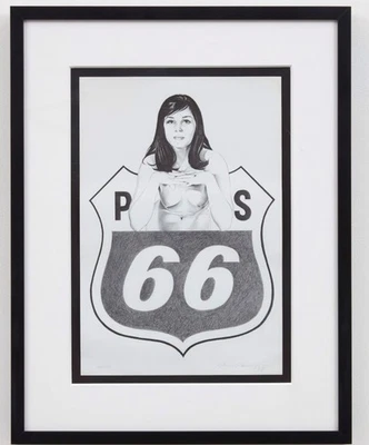 Mel Ramos - Miss 66 Litografía FIRMADA Y NUMERADA Foto 1 de 4