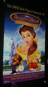Originale BELLEZZA E LA BESTIA IL MONDO MAGICO DI BELLE rara video arte Disney - Foto 1 di 1