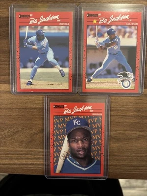 Bo Jackson 90 Donruss Lot - Image 1 of 4