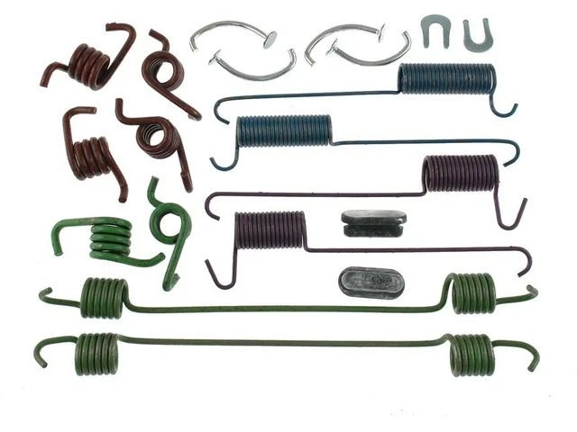 Kit de ferragens de freio a tambor traseiro 35XB61Z compatível com Ford E250 Econoline Club Wagon - Imagem 1 de 1