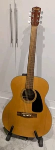 Fender CF-60 Acoustics Guitar FMIC USA with strap and folding stand - Picture 1 of 13