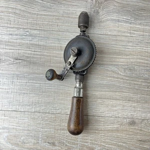 YANKEE No. 1530 North Bros.  Double Ratchet Hand crank egg beater hand drill ATQ - Picture 1 of 19