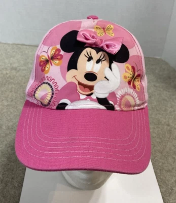 Disney Gorra de Béisbol Niñas Minnie Mouse Rosa Sombrero Arco Niñas Jóvenes Niños Foto 1 de 4