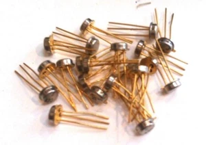 2N6550 Low-Noise, High Gain Amplifier  LOT OF 2 UNMARKED - Picture 1 of 1