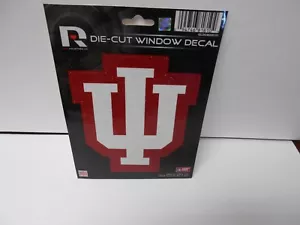 Indiana Hoosiers Die-Cut Window Decal. Bling. Very nice. 5-3/4" x 5" #482/599 - Picture 1 of 1