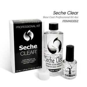 Seche Clear Base Coat - Professional Kit 4oz + 0.5oz Set 