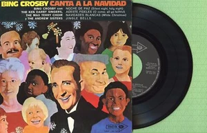 BING CROSBY / Canta Navidad, Christmas / MCA sbp-10.165 Press Spain 1970 EP EX - Picture 1 of 5