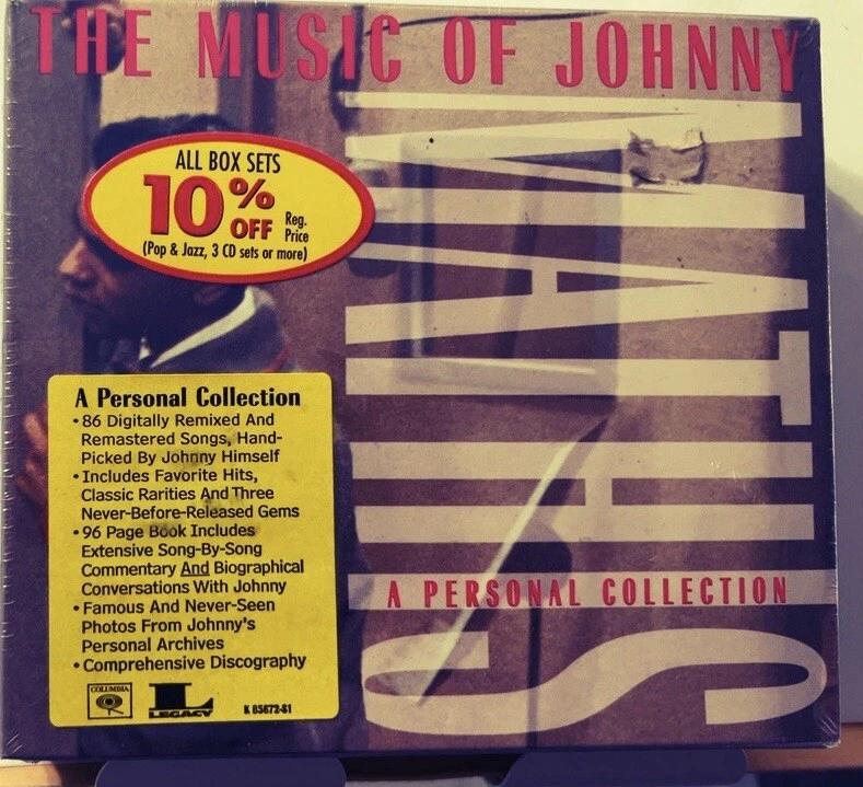 RARE 4CDs Box Set No Longer Made The Music Johnny Mathis 86 Songs 96 Pages Book - Image 1 of 2