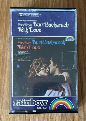 Cinta de casete estéreo Hits from Burt Bacharach With Love Rainbow PUBLICACIÓN GRATUITA Foto 1 de 4