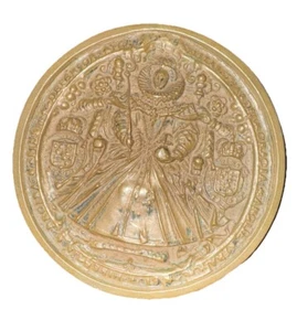 Queen Elizabeth I Royal Seal Reproduction in Box - Historical Collectible - Picture 1 of 7